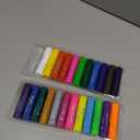 Tempera Paint Sticks - 24 Bright Colors, Quick Drying, Easy to Color and Washable Crayons for Teens and Students (1 Count (Pack of 24))