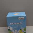 Baffect Water Pitcher, High Borosilicate Glass Jug with Stainless Steel Lid, Leakproof Fridge Door Carafe for Hot or Cold Beverage Vertical Pattern (1.8 L/63 oz.)