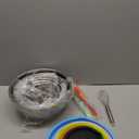 Mixing Bowls with Lid Set, 27PCS Kitchen Utensils Metal Bowl Stainless Steel Nesting Bowls, Measuring Cups and Spoons, Egg Whisk for Baking