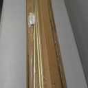 Brass Disc Curtain Rods, 84-144 Inches Window Curtain Rod,Adjustable Room Darkening Curtain Rod with Aluminum Finials and Brackets,Wrap Around Design