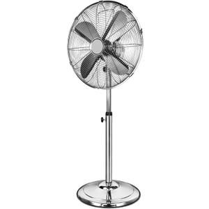 16 Inch Metal Pedestal Fan, Oscillating Standing Fan 3 Speed