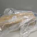 Mayrhyme Double Curtain Rods, Wrap Around Curtain Rod for Windows, Internal Splicing 1'' Front and 5/8'' Back Adjustable Curtain Rod with Aluminum Finials and Brackets (Antique Bronze, 28-150")