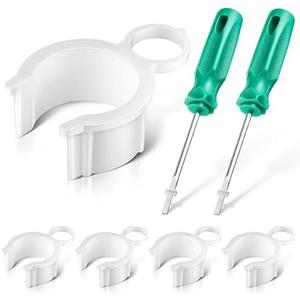 Gulfmew Sprinkler Head Tool Compatible with Rain Bird, 5 Pcs Hold Up Tools and 2 Pcs Sprinkler Spray Head Rotor Adjustment Tools, Rotor Sprinkler Tools for Lawn Irrigation Sprinkler System Repair