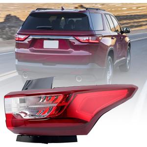 LED Outer Tail Light Compatible with 2018 2019 2020 Chevy Traverse 84618032 GM2805130 Passenger Side (Right)