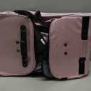 Dance Bag with Garment Rack and Curtain, 23" Rolling Dance Competition Duffle Bag with Garment Rack | Portable Dance Changing Room Suitcase for Dancers Athlete Livestreamer Cheerleaders