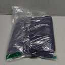 Fisoew Womens Long Sleeve Athletic Dress Backless Keyhole Built-in Shorts Oversized Workout Active Dresses Navy Blue Medium