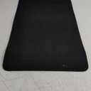 Kitchen Mats for Floor, Super Absorbent Kitchen Rugs Non Slip Washable, Soft Imitation Linen Braided Kitchen Runner Rug, Standing Mat Kitchens Sink Mat, Easy to Clean, Black 17x30