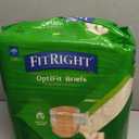 FitRight Adult Diapers, Extra+ Heavy Absorbency, XL (Waist Size 56in-64in), 20 Count, OptiFit Incontinence Briefs for Men and Women, Disposable, Moisture-Wicking, Leak Protection,