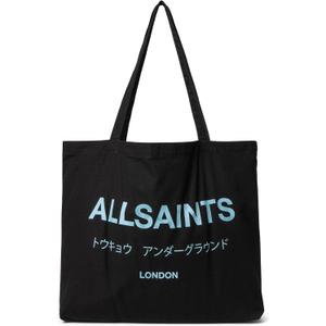AllSaints Underground Tote (One Size, Jet Black/Blue)