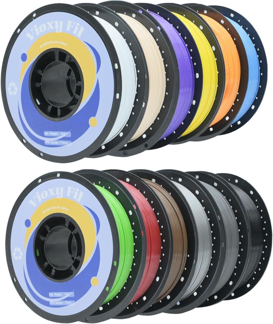 12KG PETG Filament Bundle 1.75mm 1kg Spool Fit Most FDM Printers