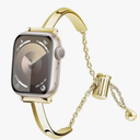 Bands Compatible with iWatch 49mm 45mm 41mm 44mm 40mm 42mm38mm, Bling Diamond Steel Metal Replacement Bracelet for Apple Watch Series 8/7 / 6/5 / 4/3 / SE/Ultra Women Men