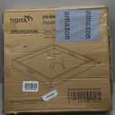 TIDITA 20 x 20 inch Square Wooden Ottoman Tray – Large Wooden Tray for Ottoman, Extra Large Ottoman Tray for Living Room, Coffee Table & Decorative Use (Acacia Color)