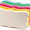 PPAPPAPPIYO Color Blank index cards Business Cards (110) Paper 3.5 in x 2 in - Blank