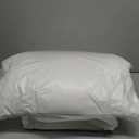 Oubonun 22 x 22 Throw Pillow Inserts (Set of 2) with 100% Cotton Cover - 22 Inch Square Interior Sofa Decorative Pillow Insert Pair - White Couch Pillow