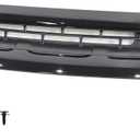 Gloss Hood Air Vent Compatible with 2017-2019 GMC Sierra 2500 HD/3500 HD (6.0L/6.6L) – Replace OEM#84240941-Black