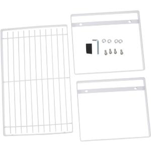 PRETYZOOM Heightened Kitchen Storage Rack for Seasoning Jars Self Assembly Iron Shelf Organizer Adjustable Levels for Home Use in Kitchen and Pantry