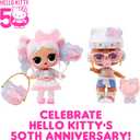 LOL Surprise Hello Kitty Crystal Cutie Doll with 7 Surprises - 50th Anniversary Limited Edition Gift for Girls 3+
