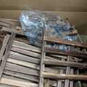 Heavy Duty 14-Tier Natural Brown Wood Rectangular Multi-Layer Plant Stand Shelf with Outdoor Use (56 in. H W x 63 in. H)