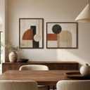 kennethan Picture Frame, Wall Gallery Poster Frames, Horizontal or Vertical Wall Mounting (Brown, 16x20-1 Pack)