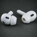 Comply TrueGrip MAX | Premium Memory Foam Replacement Earbud Tips for Apple AirPods Pro 1 & 2 | Long Lasting Comfort, Extreme Durability, Secure Fit, Superior Noise Isolation| White (S/M/L) (3 Pairs)