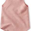 Simplee kids Baby Girls Sunflower Knit Rompers Knit Clothes for Newborn Baby Girls (6-12 Months)