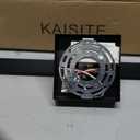 KAISITE Modern Black Bathroom Light - 24 inch Dimmable 5CCT LED Bar Vanity Light Over Mirror