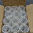 12 Pcs Gold Crystal Flower Vase and Pillar Candle Holder Set, 7.87" Metal Cylinder Stand for Wedding Table Centerpieces, Flower Arrangements, Christmas Party, Event Decor, and Gifts