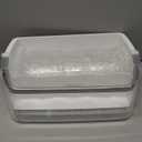 AAP73252202 Refrigerator Door Bin Compatible for L-G Ken-more Elite Refrigerator Parts by MIFLUS-Right AAP73252209 Ken-more Refrigerator Shelf Replacement-with Additional Egg Tray