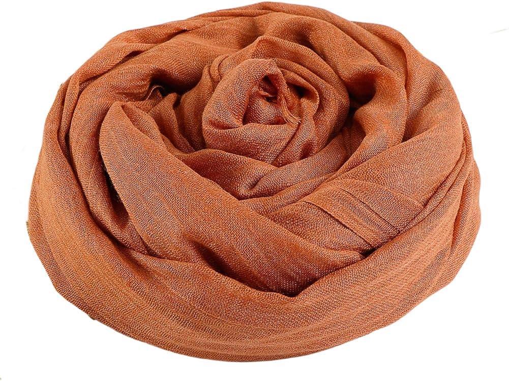 Solid Color Hijabs Scarf For Women Maxi Muslim Plain Frayed Shawls Wraps Oversized Headscarf (19)