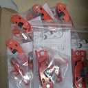 Master Lock Red Electrical Box Circuit Breaker Lockout, Tagout Breaker Box Lock for Standard Single and Double Toggles, 493B (1 Count (Pack of 1))