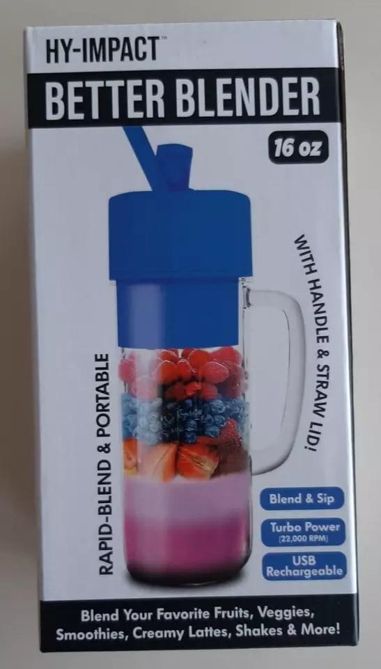 Better Blender Turbo Power USB Rechargeable 16 Oz