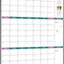 ARCOBIS 3-Month Dry Erase Calendar for Wall, 39"x28" Magnetic Whiteboard Calendar with Black Aluminum Frame, Monthly Calendar Board for Office, Home, School