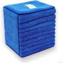 Double Layer Microfiber Cleaning Towels, Soft Absorbent Kitchen Wipes, Lint-Free Dust Cloth for House, Car, Windows(6-Pack, 11.8x7.8 Inch)