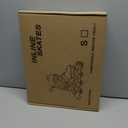 Kids Inline Skates for Girls Boys, Youth and Adult, Adjustable Blades Roller Quad Skates for Men and Women with Full Wheels Illuminating, Outdoor Skates (Small Size, Pink)