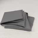 Under Sink Mat for Kitchen Waterproof, 34" x 22" Silicone Under Sink Liner Kitchen & Bathroom Cabinet Protector Mats, Heavy Duty Flexible Under Sink Drip Tray with Lip, Cool Grey