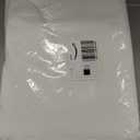 Turquoize White Curtains 96 Inch Long Room Darkening Curtains for Living Room Thermal Insulated Back Tab Rod Pocket Window Treatment Panels Drapes for Bedroom, 52" W x 96" L, Pure White