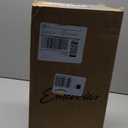 Emliviar 11 Inch Farmhouse Pendant Light Fixture, 1-Light Hanging Kitchen Lighting with Seeded Glass, Brushed Gold Finish, DYE286G2-MIL BG