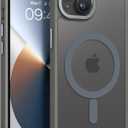 BENTOBEN Magnetic for iPhone 13 Case & iPhone 14 Case [Compatible with Magsafe] Translucent Matte Phone Case iPhone 13/14 Slim Shockproof Women Men Protective Cover for iPhone 13/14 6.1", Grey
