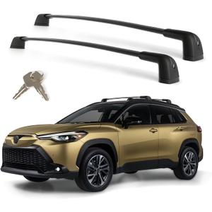 330LBS T-Slot Roof Rack Cross Bars Compatible with Toyota Corolla Cross