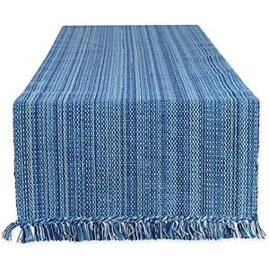 Variegated Tabletop Collection, Table Runner, 13x72, Nautical Blue