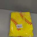 24 PCS Softball Gift Bags Sports Party Favor with Handles Reusable Softball Goodie Snack Favor Bag Non Woven Party Favor Bags for Sports Birthday Supplies