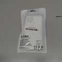 for iPhone 14/13 Case Cute Fashion Polka Dot Aesthetics Women Girly Stylish Protective Soft Shockproof Phone Case White