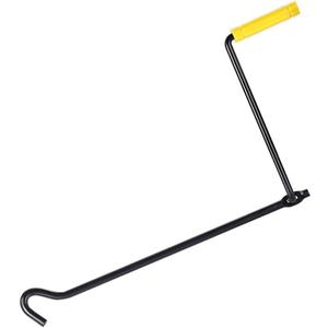 Car Scissor Jack Handle, Automotive Wheel Lug Wrench, Steel Vehicle Tire Lift Tool, Universal Trailer Jack Replacement & Repair Accessory for SUV, Sedan, Truck (Extended)