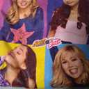 Sam and Cat Multiple Colorful Character Panels T-Shirt, M