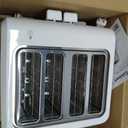 Cuisinart 4-Slice Compact Plastic Toaster, White, CPT-142P1