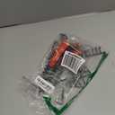 Hedume Set of 2 Jewelry Organizer, Wall Mounted Black Metal Necklace Holder with 20 Fixed Hooks and 20 Removable Hooks, Jewelry Display Storage Rack for Necklaces and Bracelets