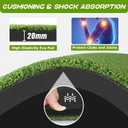 Bltend Golf Mat 36mm: 5x4ft/6x4ft Golf Hitting Mat Practice Outdoor Indoor
