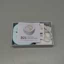 Sticker Printer, PrintPods Mini Printer, Bluetooth Portable Sticker Maker with 3 Rolls Paper, Print Pod Inkless Thermal Printer for iPhone, Impresora Porttil for Notes, Journal, DIY, Kids Gift