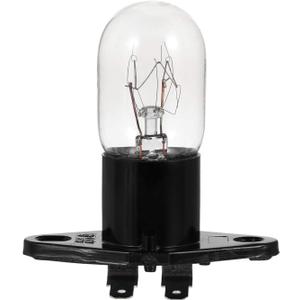 Microwave Bulb, 250V Daylight Vertical Right Microwave Oven Bulb, Equivalent Incandescent Microwave Light Bulb for Universal Microwave, 3 Pack