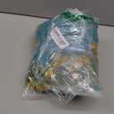 ORIDOOR Belly Dance Dress Girls Indian Bollywood Halloween Costume Chiffon Skirts Shiny Belly Dance Suits 4-Piece Outfit, XL, BLUE